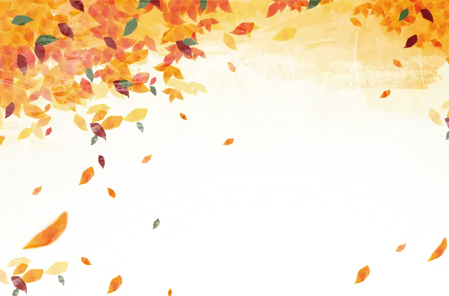 Download PNG graphic image and autumn text frame with simple white background