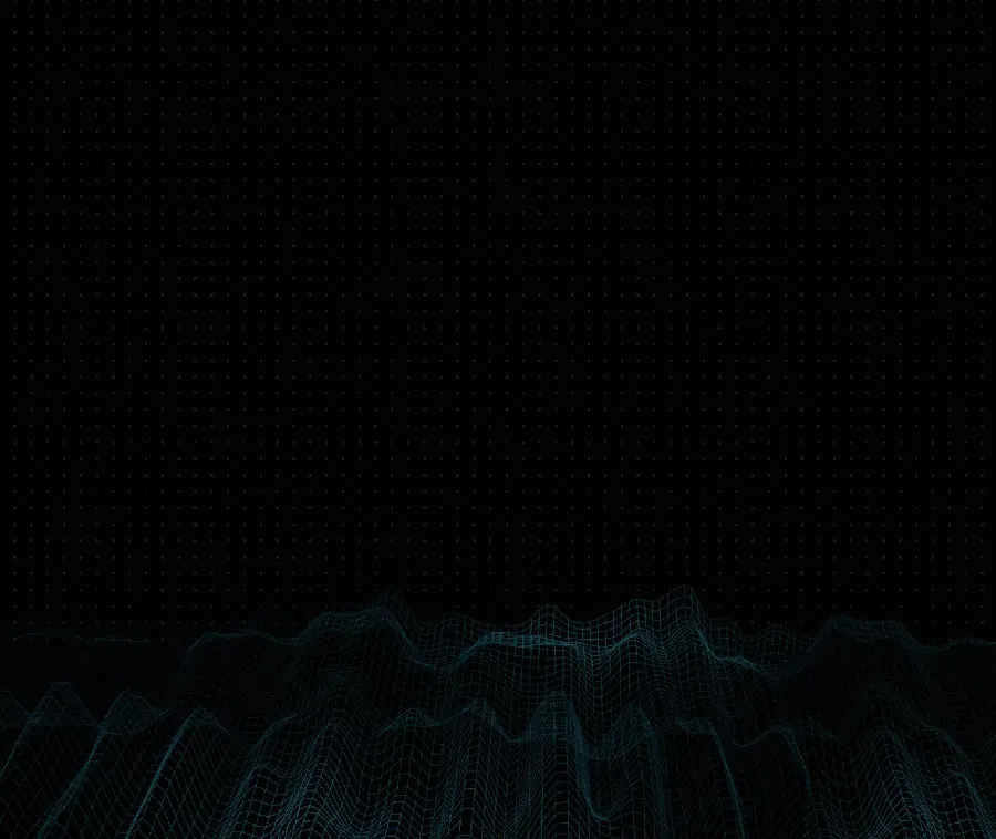 3D Wireframe Geometric Grid Pattern and Models