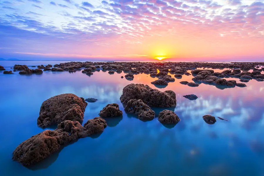 Very high quality image and excellent editing of special and distant nature scenery