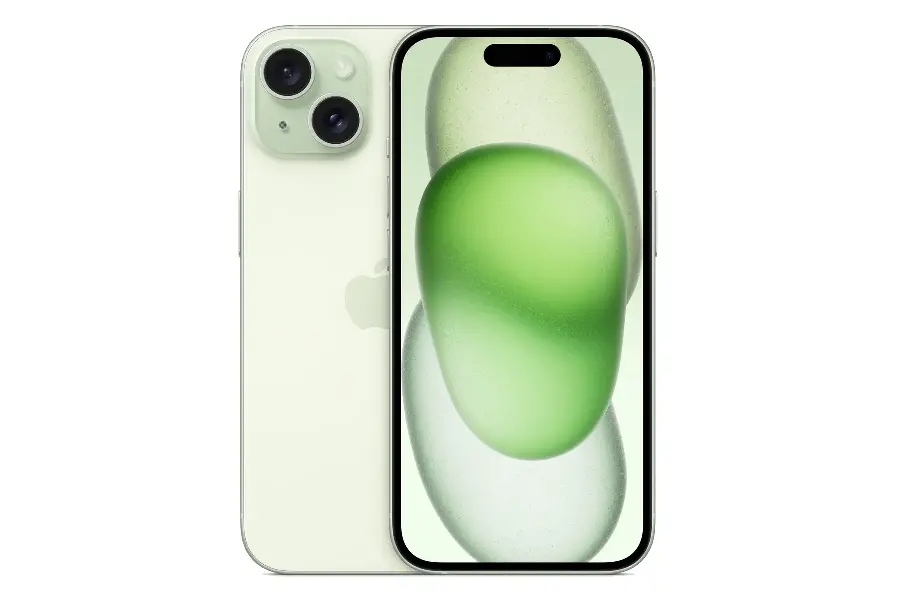 Apple iPhone 15 Plus Green 512GB smartphone wallpaper