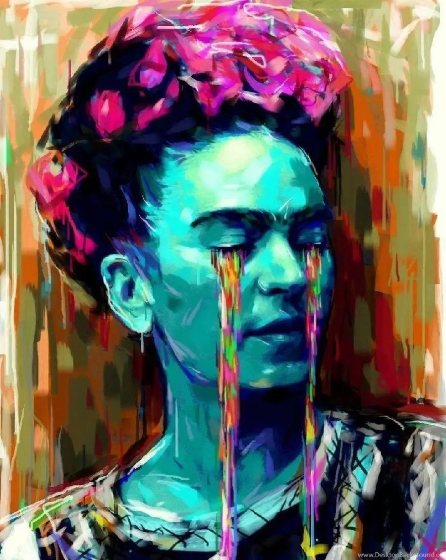 The strangest edit and photoshop of the famous portrait photo of Frida Kahlo