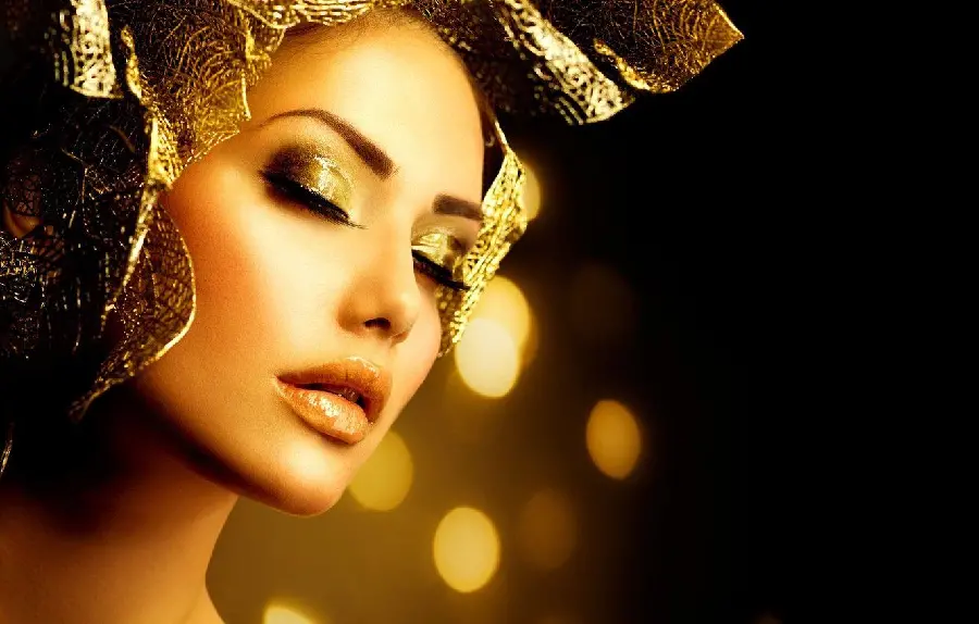 A very beautiful eyelash transplant photo for use in beauty salons