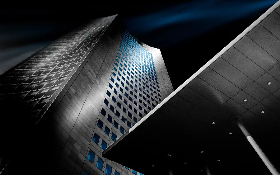 Download free steel and metal building background image with dark theme