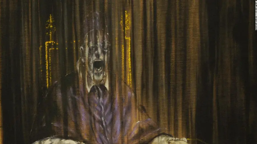 Francis Bacon's painting The Pope Screams 