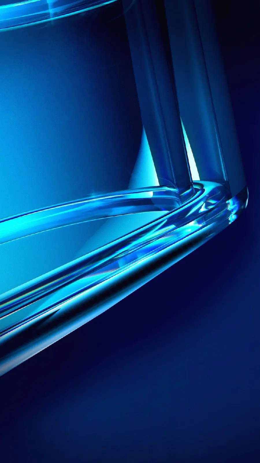 The most beautiful and simple iPhone background in crystal style