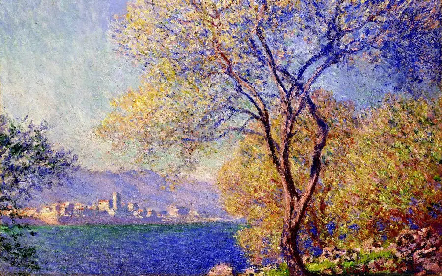 Claude Monet, Antibes seen from La Salle, 1888