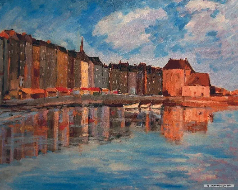 Western Painting French Impressionist Claude Monet