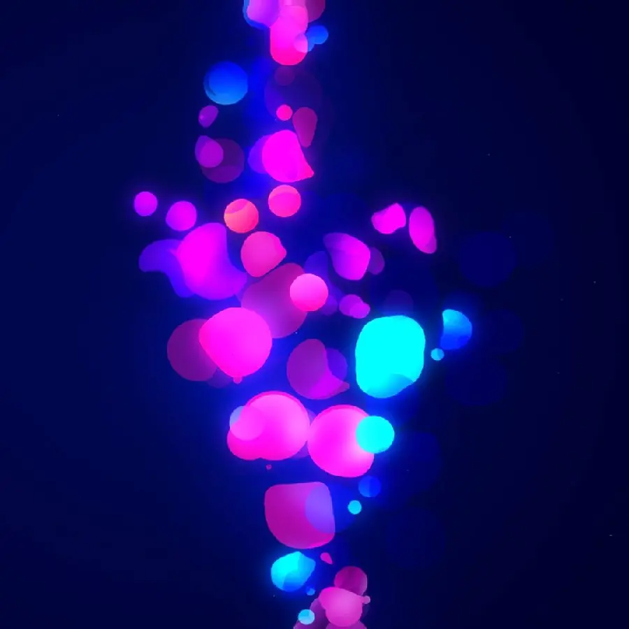 Background of Colorful and bright lights of lava lamp
