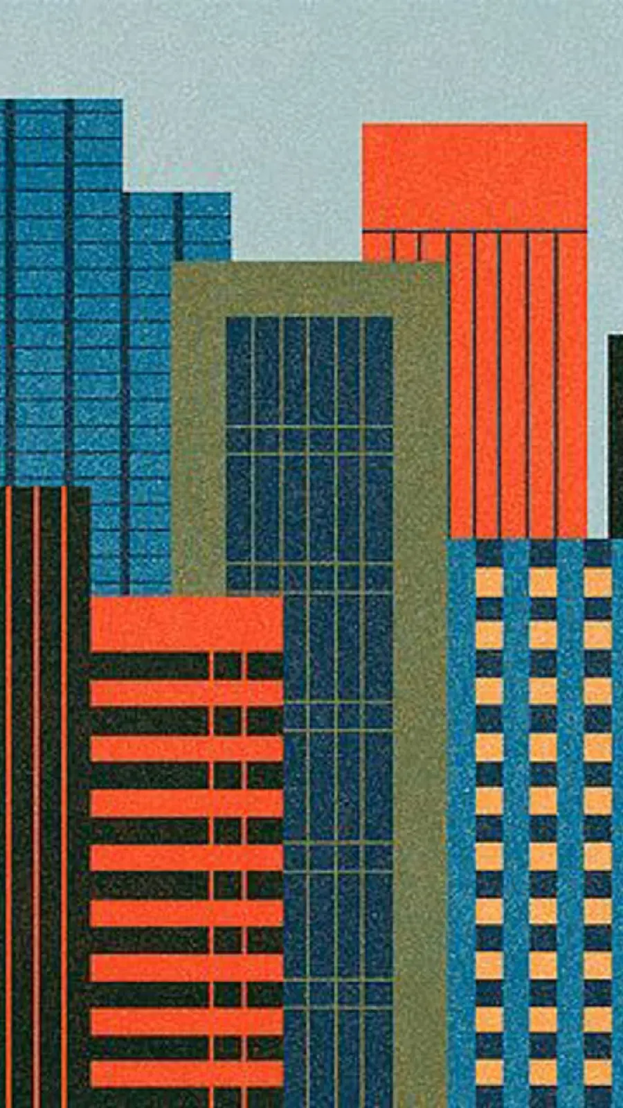 Minimalist Buildings Wallpaper