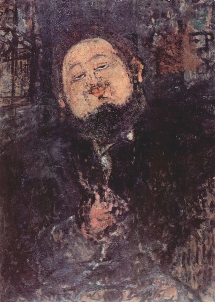  Portrait of Diego Rivera 1914 by Amedeo Modigliani, a famous Mexican painter and muralist and one of the great artists of the 20th century