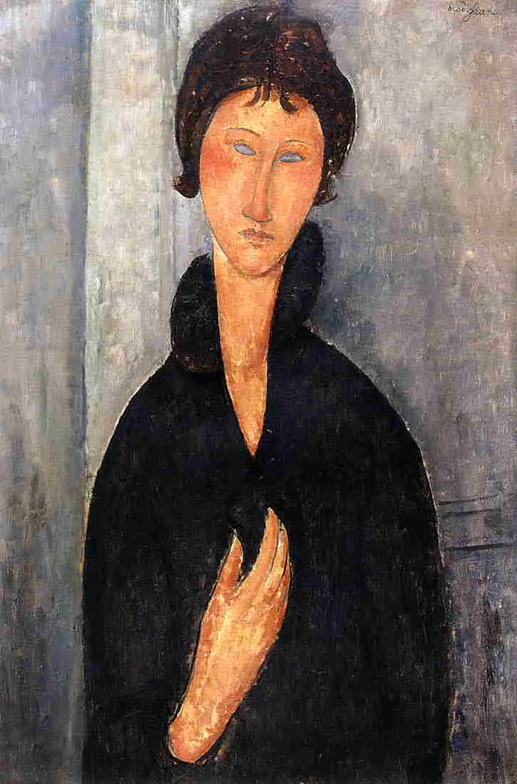 Jeanne Hebuterne Painting by Amedeo Modigliani