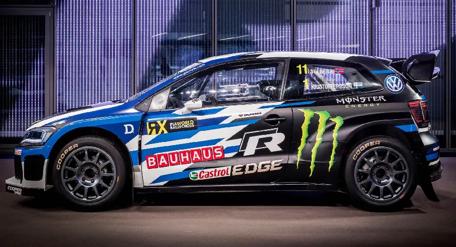 Competitive and Glorious Rally Cross Race Photo