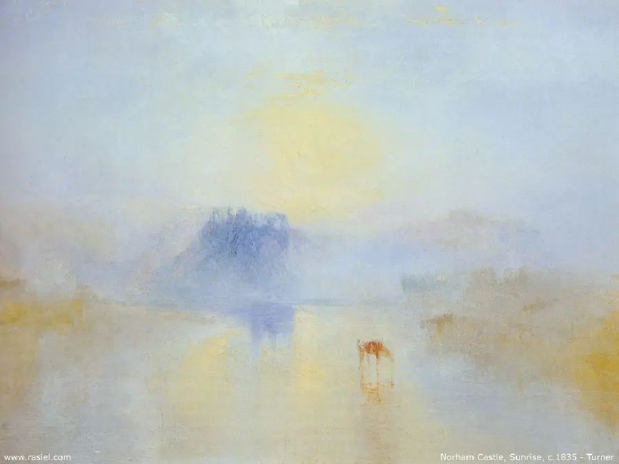 Download free and full HD photo of William Turner's blurred painting 