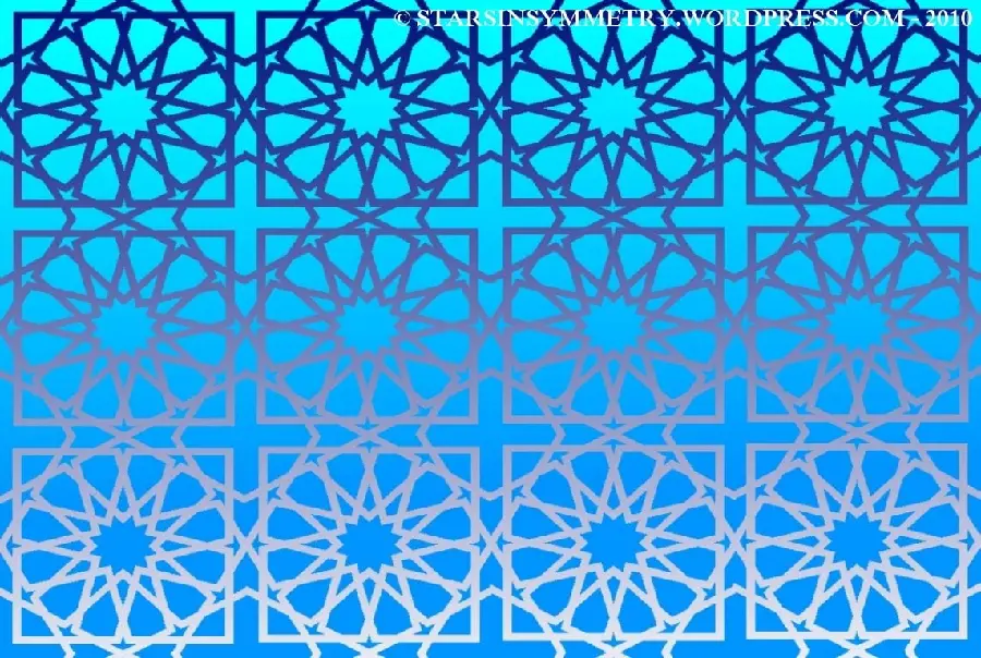 The most widely used photo of Islamic design for mosques