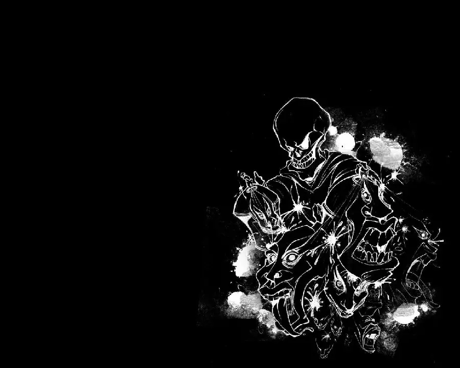 Black surrealism boy profile picture with a spectacular design