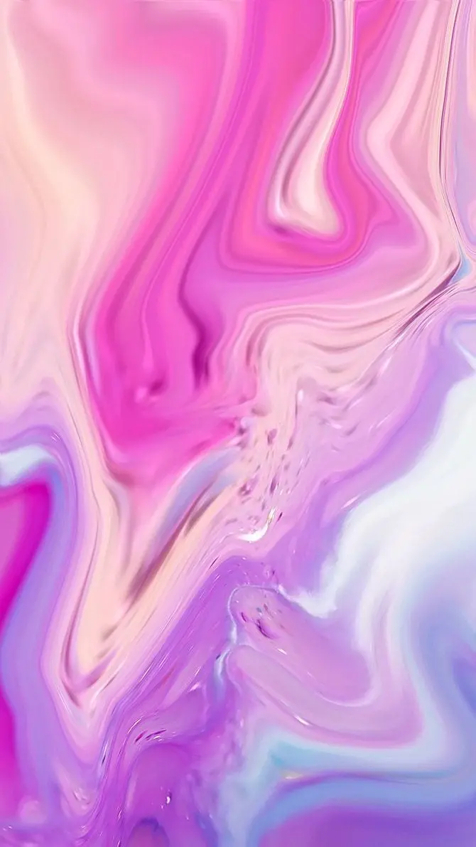 Pink Color Spectrum Liquid Texture Wallpaper for Phone