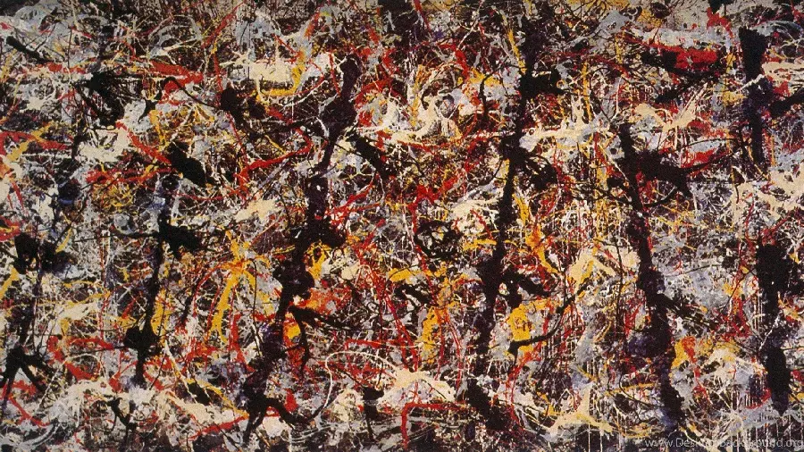 Lavender Blossom, one of Jackson Pollock's most iconic abstract paintings