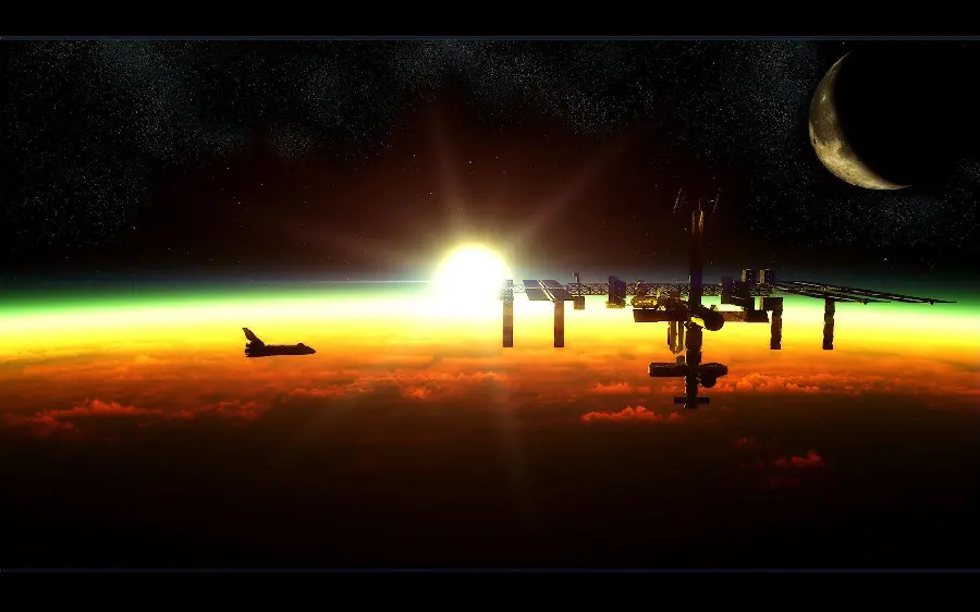 The most special image of the air and space taken by the great NASA team