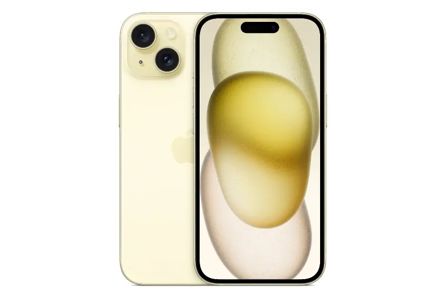 Photo of Apple iPhone 15 Plus Yellow Titanium body and USB type C Port