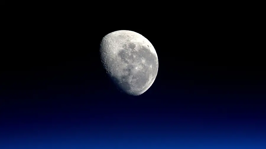The most visible photo taken from the moon by the large company NASA