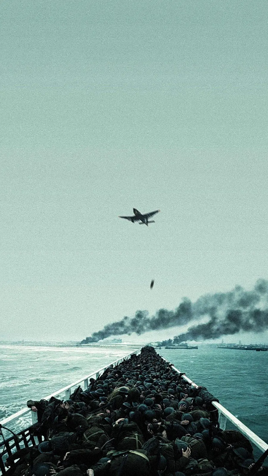 Wallpaper for the phone from the popular movie Dunkirk