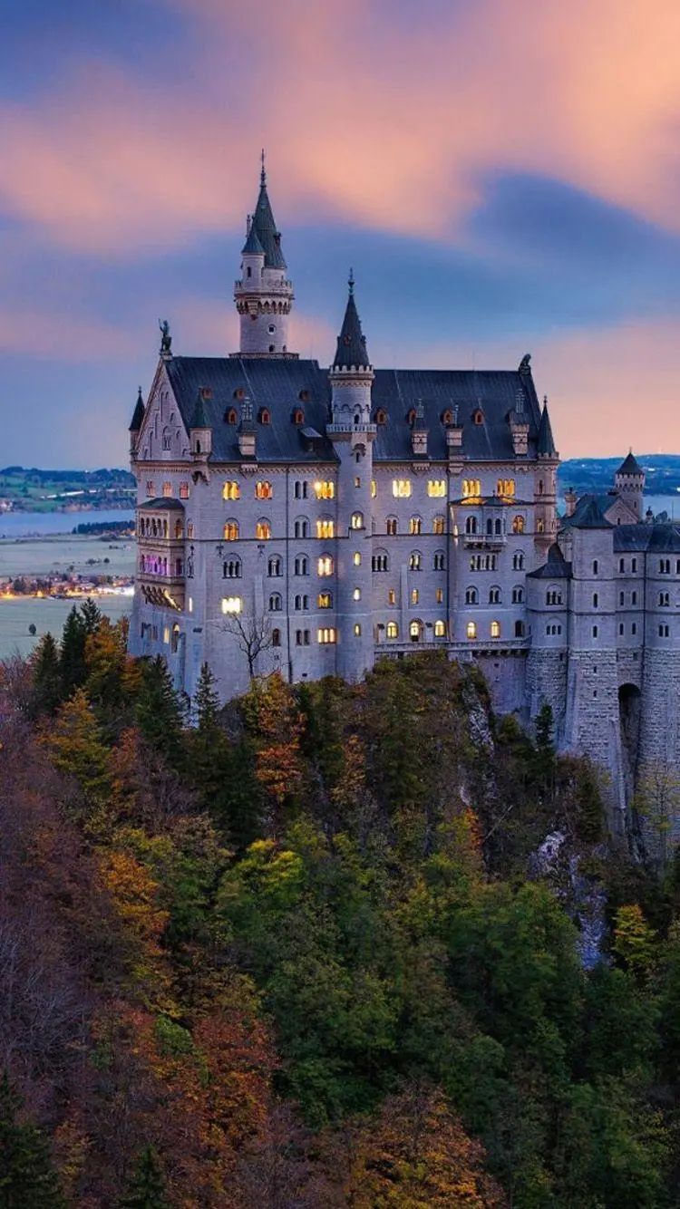 Wallpaper with an interesting idea of ​​photographing the fascinating continent of Europe
