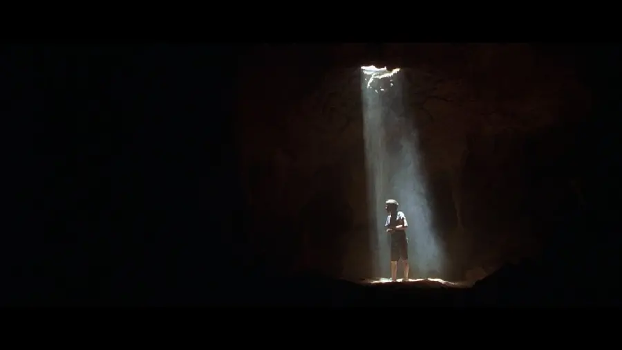 Wallpaper of Prophet Joseph in the well taken from the movies