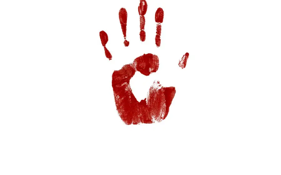 Download free and high quality computer graphic bloody hand photo 