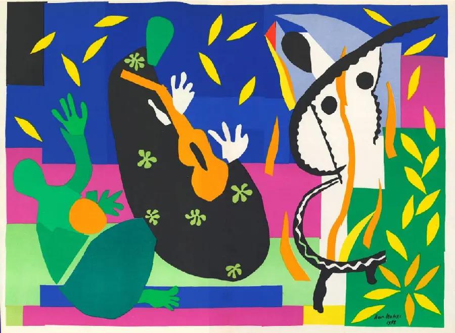 The Sorrow of the King, 1952 by Henri Matisse