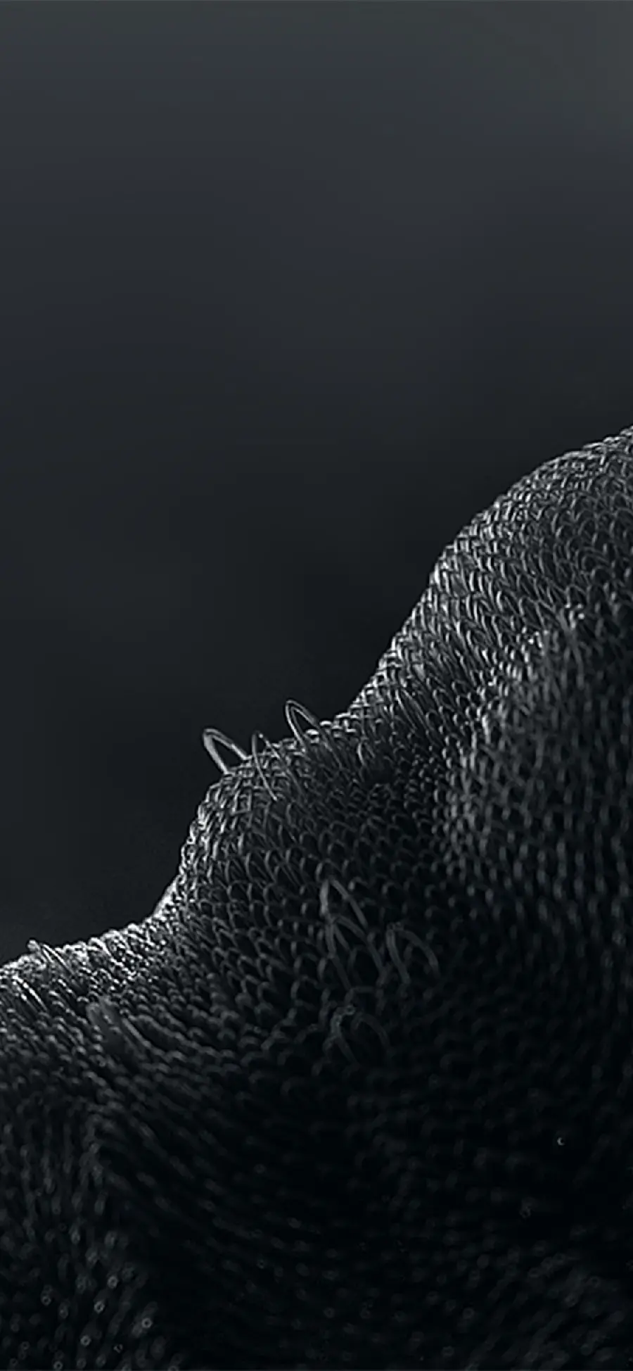 Wallpaper with an interesting and attractive black magnifying glass design