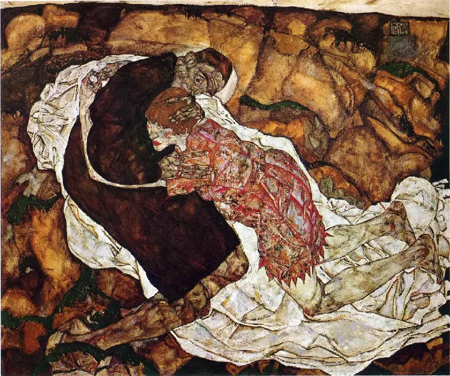 Download images of Egon Schiele's paintings with a direct link and for free