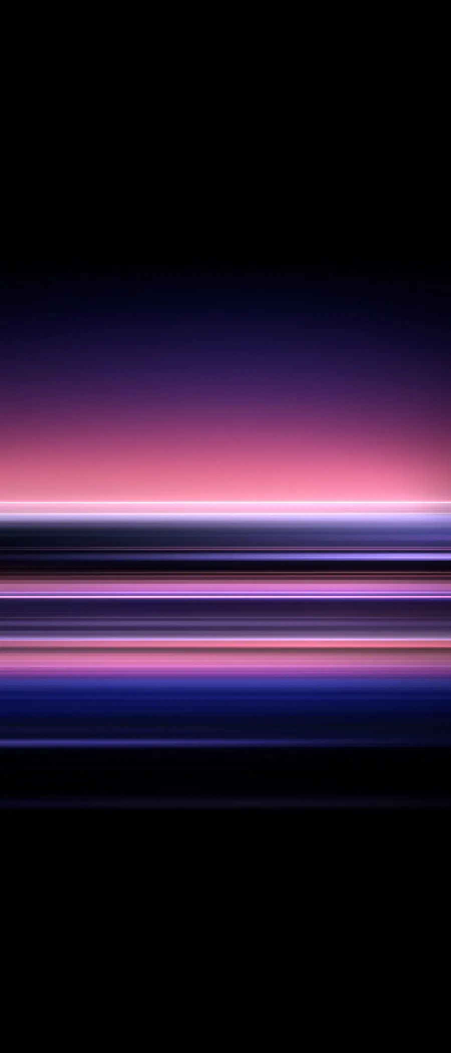 Pink and purple light spectrum wallpaper for Sony Xperia 5