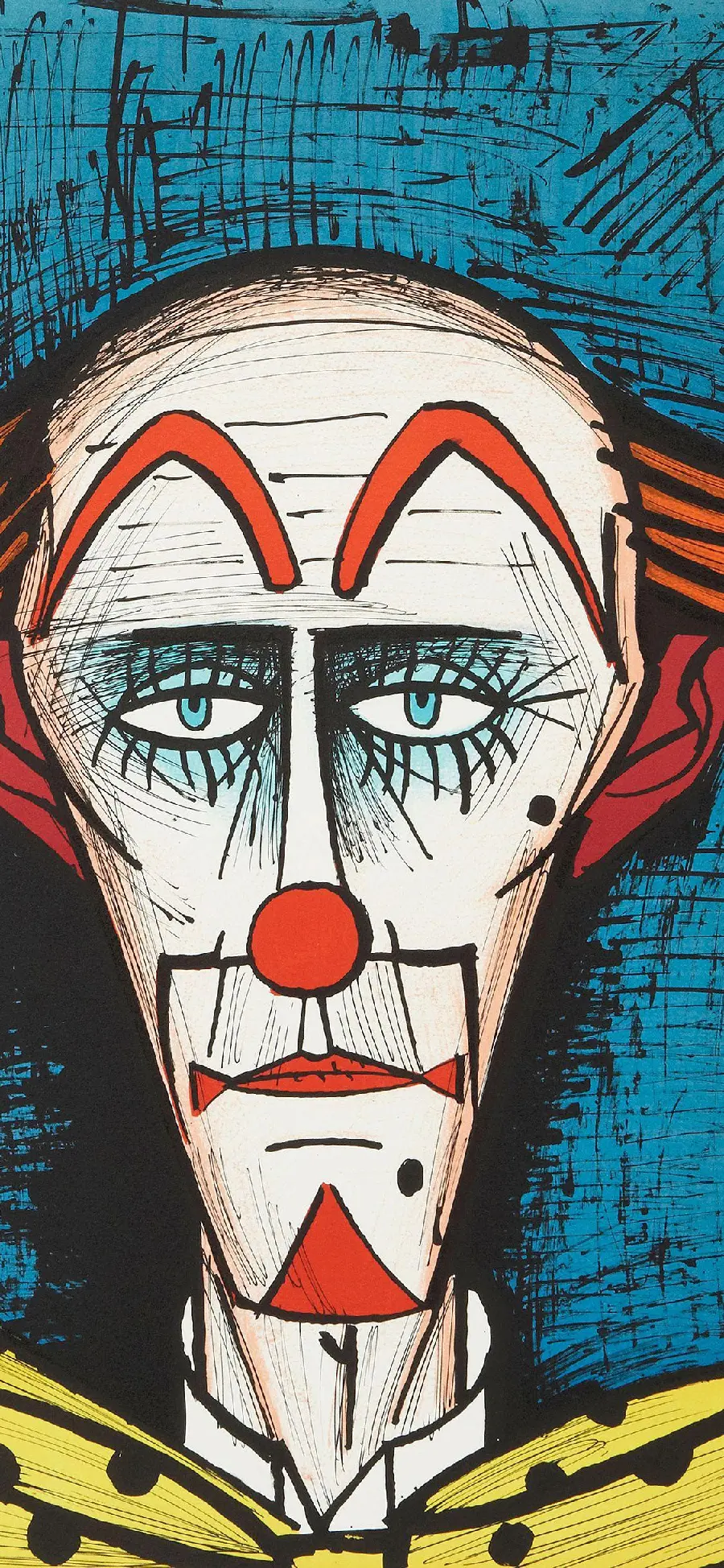 The most terrible painting photo Classic Clown for iPhone Background and Wallpaper