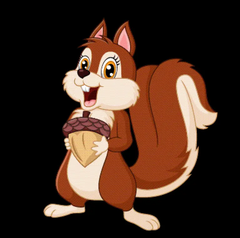 Free download of transparent squirrel PNG images with high quality 