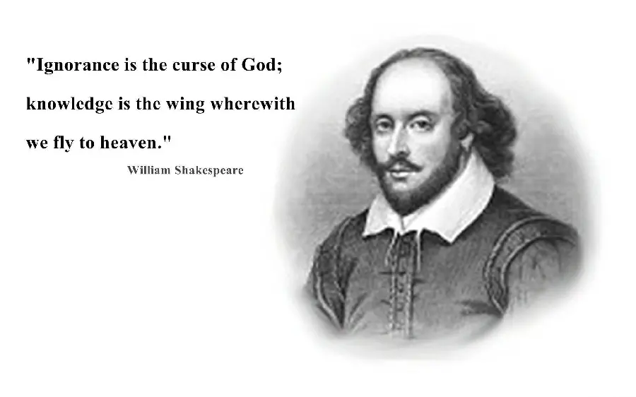 Photo written by William Shakespeare, English poet, playwright and actor
