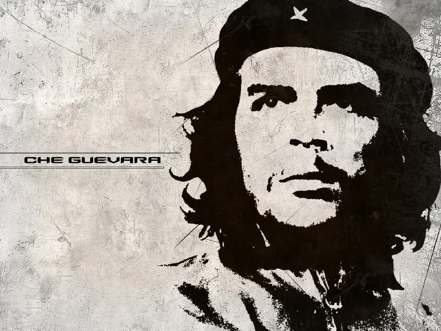 The most mysterious profile picture of Ernesto Che Guevara, the dumb boy