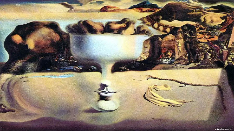 Download the photo of the painting of Salvador Dali's creative works