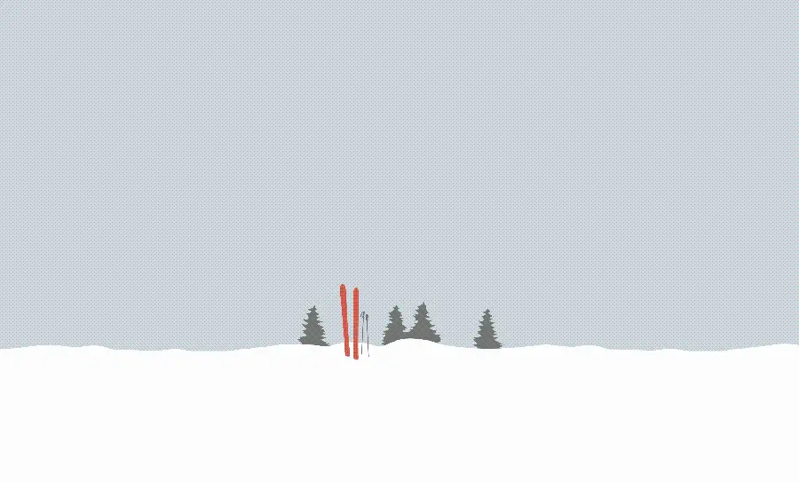 Minimalist Snow Scenery Wallpaper for Widescreen Monitors