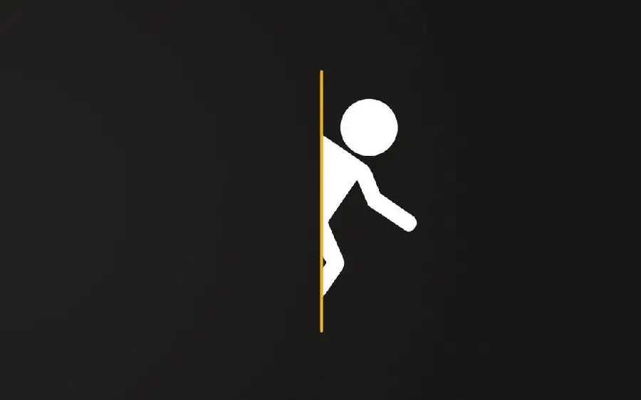 High quality modern minimalist dark profile picture 