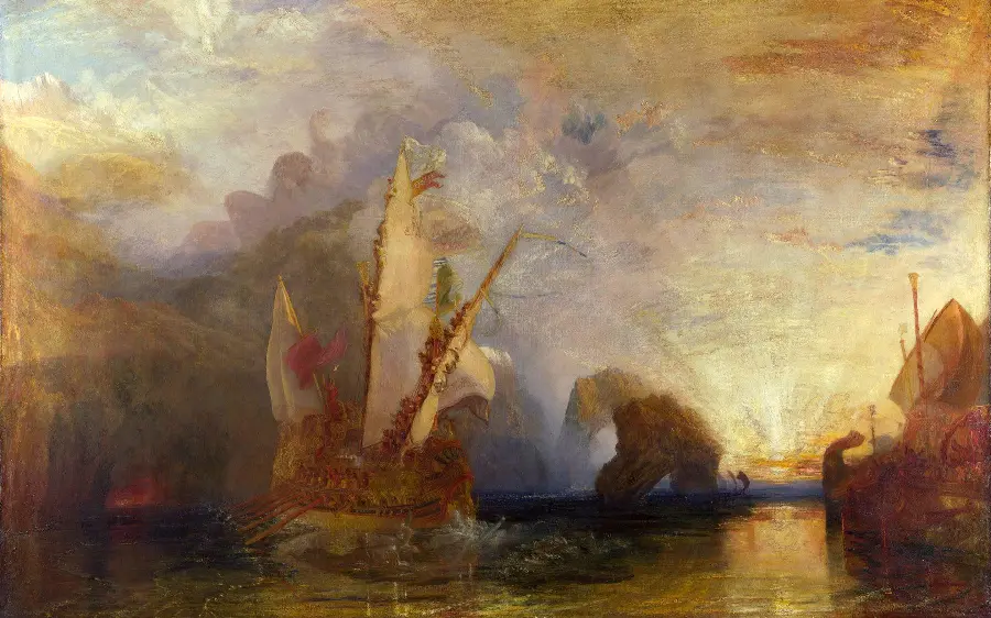 The most creepy painting by William Turner for wallpaper and profile 