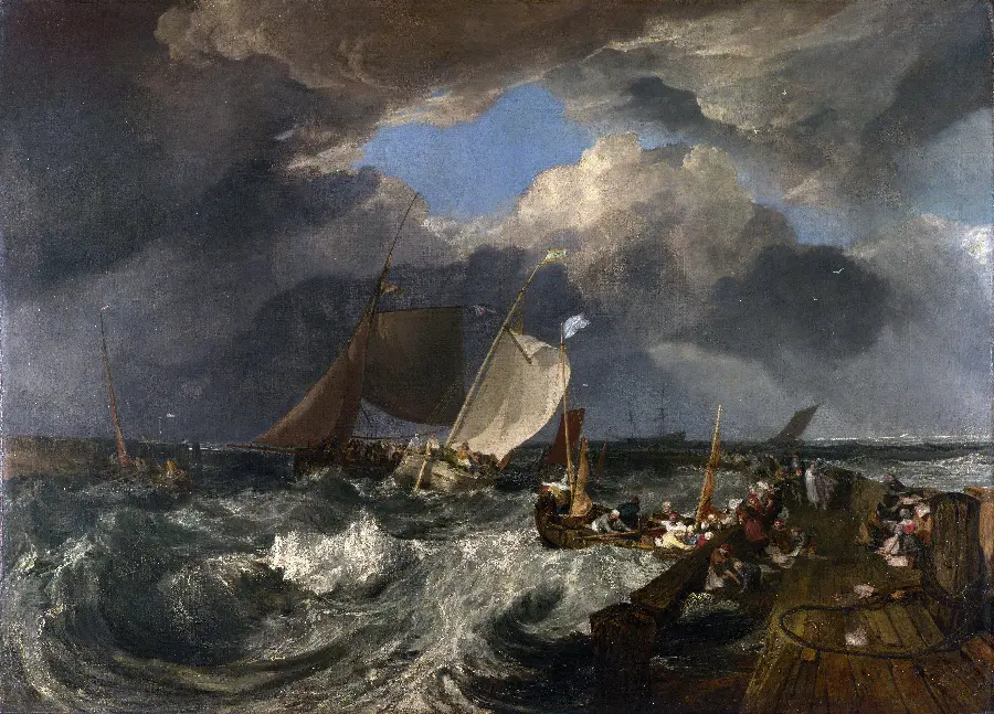 Download Full HD Image of the Famous Painting by William Turner Called Axel Calais 