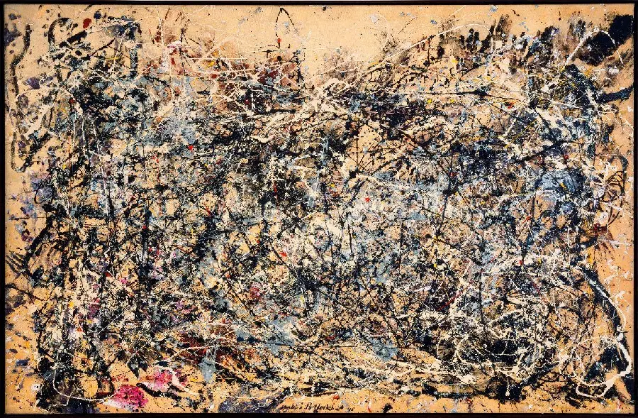 Works and Masterpieces from the Museum of Modern Art No. 1, 1948 Jackson Pollock
