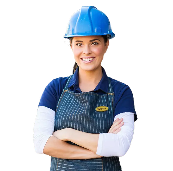 Download real photo of a female electrical engineer in PNG format