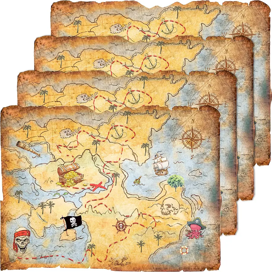 Free download of the best treasure maps photos