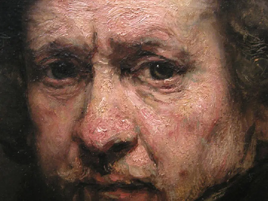 Rembrandt's wallpaper for lovers of old portraits