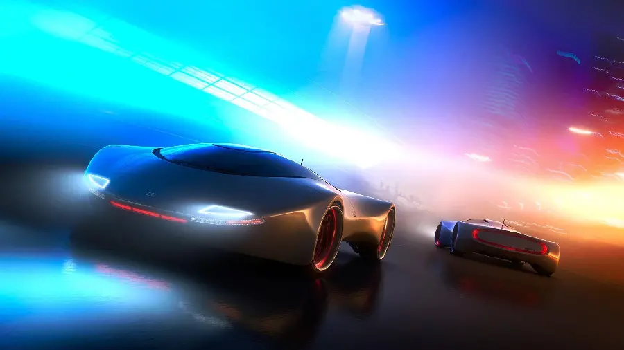 Special profile picture of the electric car 2024 with excellent quality 