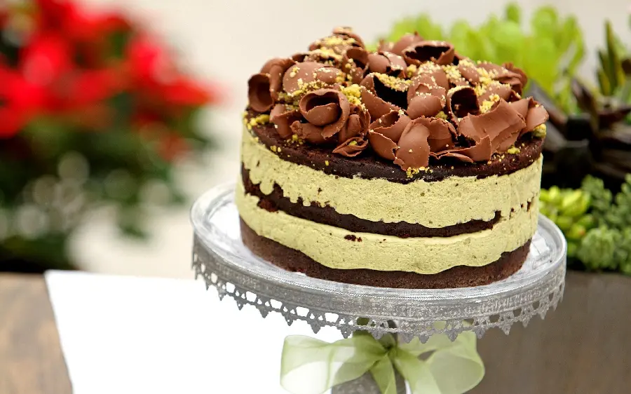 Boy's Birthday Cake Photo for Pastry Shop Wallpaper