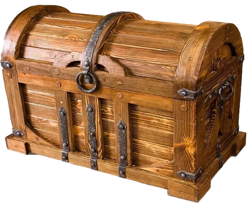 PNG image of a large wooden chest