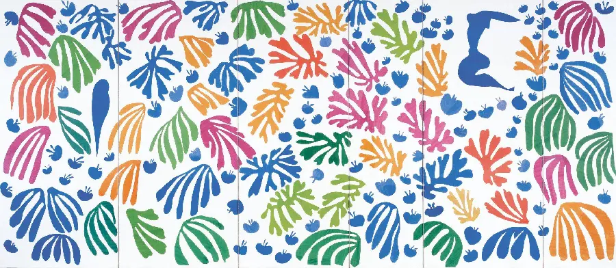 the cut outs of review of the greatest artists of the 20th century Henri Matisse