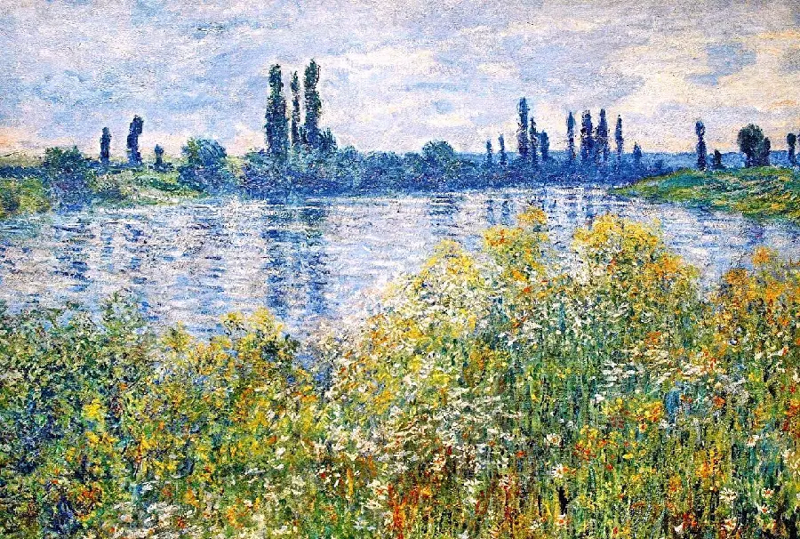 Claude Monet's Landscape of the Seine, Vaucluse, 1880